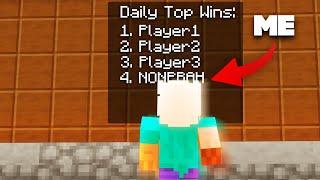 Getting #4 On Daily Leaderboards (Hypixel Bedwars)