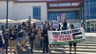Metro Atlanta students rally against visa revocations at Emory University