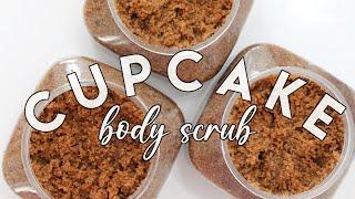 DIY Chocolate Cupcake Body Scrub; Best Smelling Scrub EVER!!!