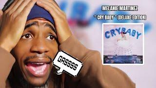 Listening to my first Melanie Martinez Album  "CRY BABY" (DELUXE EDITION)