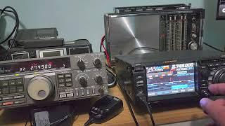 MLA 30 Loop vs Wire end fed antenna 2749 kHz Mediumwave Canadian Coast Guard signal compared