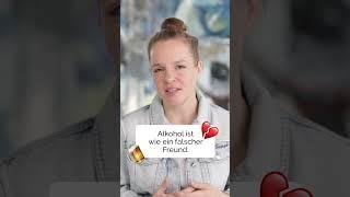 Alkohol ist wie ein falscher Freund  #shorts #falscherfreund #nüchtern
