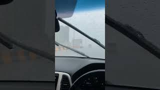 Heavy Rain fall  | Long Drive | Beautiful View