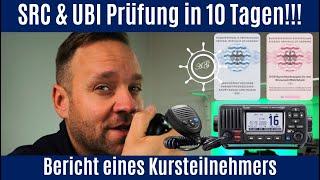 SRC & UBI Prüfung in 10 Tagen! Selbstversuch eines Kursteilnehmers. Funkschein mit dem Onlinekurs.