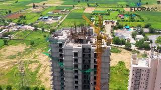 Real Estate Construction Progress Video | Construction Update July 2022 | M3M Flora 68 | NS Ventures