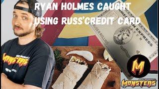 Ryan Holmes is caught using Russ’ Credit Card live on the air.