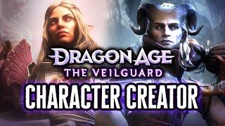 Dragon Age Veilguard's Character Creator FULL BREAKDOWN