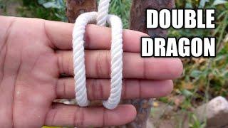 How to tie you a double dragon knot|premium knots|@WhyKnot