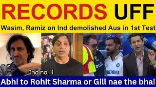 Pak Media Crying on India beat AUS by 295 runs 1st Test | Ramiz Speaks on IND vs AUS | shoaib akhtar