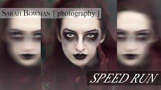 Photoshop Speed Run - Maiden of Ravens