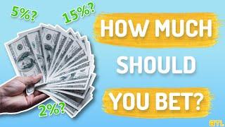 How To Maximise Sport Betting Profit | Staking Plan Explained