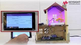 Learn IoT: Develop a Smart Home Application Demo using Keysight IoT Applied Courseware