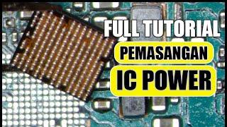 PROSES CETAK DAN PEMASANGAN IC POWER HANDPHONE (FULL HD)