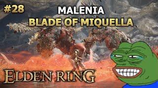 MALENIA | BOSS KTÓRY LECZY SIĘ ZADAJĄC DMG | ELDEN RING Z GUCIEM #28