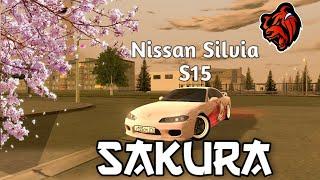 Nissan Silvia S15 SAKURA НА БЛЕК РАША🫢