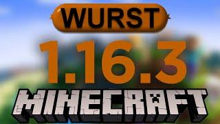 How to Download and Install Wurst Client for Minecraft 1.16.3!