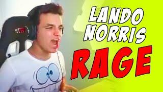 Lando Norris Rage Compilation