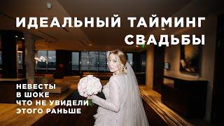 Как сделать идеальный тайминг на свадьбу. Советы фотографа.