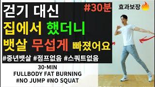 중년 뱃살 내장지방 빼려면 걷기도 좋지만 집에서는 이 동작을 매일 하세요 무조건 뱃살 빠지는 최고의 운동 13탄  Fullbody Fat Burn ep13 임피티 IMPT DIET