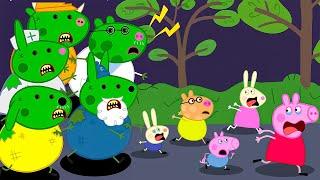 Zombie Apocalypse, Please Save Peppa Zombie ATTACK At Forest ‍️‍️ | Peppa Pig Funny Animation