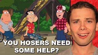 Australian Reacts To Canadian References In Family Guy!