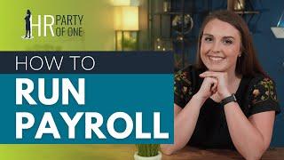 How to Run Payroll