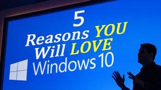 5 Reasons You Need to Get Windows 10 (Best NEW Features)​​​ | H2TechVideos​​​