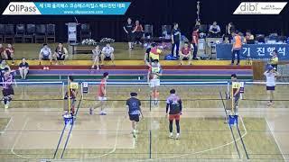 (조이민턴) 박상운/김경태 vs (천안아카데미&팀스펙트럼) 박찬명/강병관 남복 30 준자강 준결승 [제1회 올리패스배 배드민턴 대회]