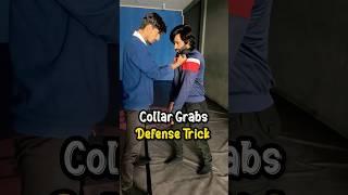 Defence Against Collar Grabs #selfdefance #selfdenfense #fightback #kravmaga #tutorial