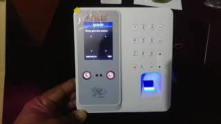 Realtime T304F Face Recognise Biomatrix Time Attendance and Access Control Systems Machine