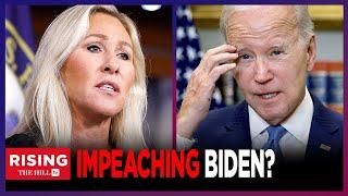 MTG Introduces ARTICLES OF IMPEACHMENT Against Joe Biden, BASHES Jamal Bowman