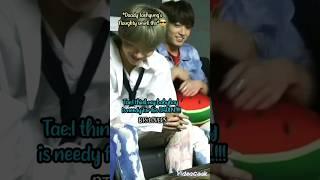 When Taehyung loves to Tease his boyfriend Jungkook...!!! #taekook #bts #taekookff