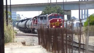 BNSF Harbor Sub 741 Job Switching the El Segundo Yard