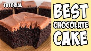 The Best Chocolate Cake! Recipe tutorial #Shorts