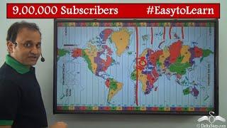 Time Zones | Explained | Geographical Features of Earth | Class 6 | CBSE | NCERT | ICSE