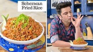 Chilli Garlic Fried Rice Recipe | Veg Fried Rice Schezwan Chutney | चिली गार्लिक राइस | Kunal Kapur