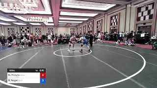 138 Lbs Consolation - Michael Pizzuto, MD Maniacs Wrestling Club Vs Nathaniel Nagel, South Side Wr