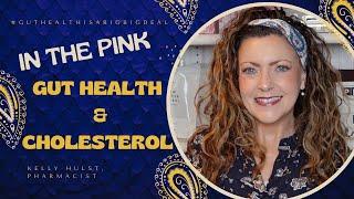 CHOLESTEROL & gut health... IN THE PINK. #guthealthisabigbigdeal.