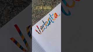 Vedanta #viral#shortsyoutube#viralvideo#ytshorts#calligraphy#nameart#song