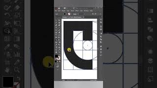 Make a Minimalist logo Design in illustrator #shorts #illustrator