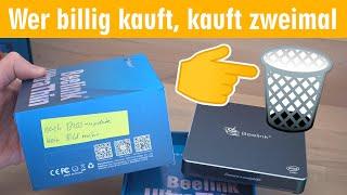 Wer billig kauft - kauft zweimal ️ Beelink Mini PC - kein Bild mehr nach Bios Update