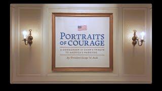 President George W. Bush - Portraits of Courage - Walkthrough Gallery