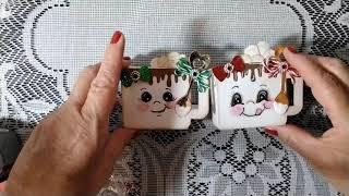 #satmornmakes #christmasmakes2023 Christmas Medium Size Treat Boxes