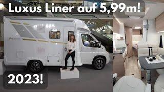 Wohnmobil 2023. Mini Design Wohnmobil Mooveo Tei 60 FB Full GFK! Hagelfest mit Vollausstattung!