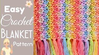 FASTEST CROCHET BLANKET EVER! The Speedy Granny Ruth Crochet Bedspread The Secret Yarnery