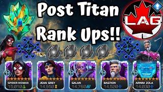 2025 God Tier Champion Rank Up Spree!! Post Titan Crystal Haul! Help Me Decide Next 7⭐Rank 4s!- MCOC
