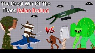 All Italian Brainot Match Series In Melon Playground - People Playground