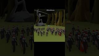 First contact with Archis - 3D Stick War Animation #shorts