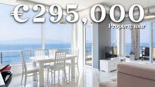 Inside a 295.000€ Brand New First Line Modern Stylish Apartment for sale in Saranda, Albania