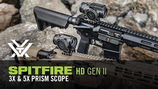 Vortex® Spitfire™ HD Gen II 3x and 5x Prism Scopes - Product Overview